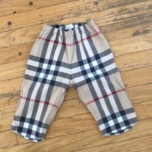 Burberry pants 12 months
